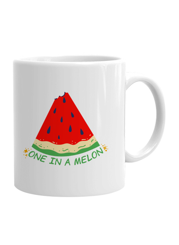 Giftbag One in a Melon Coffee Mug, White