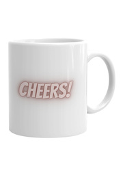 Giftbag Cheers Mug, White