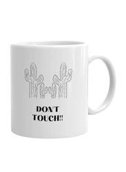 Giftbag Don’t Touch Coffee Mug, White