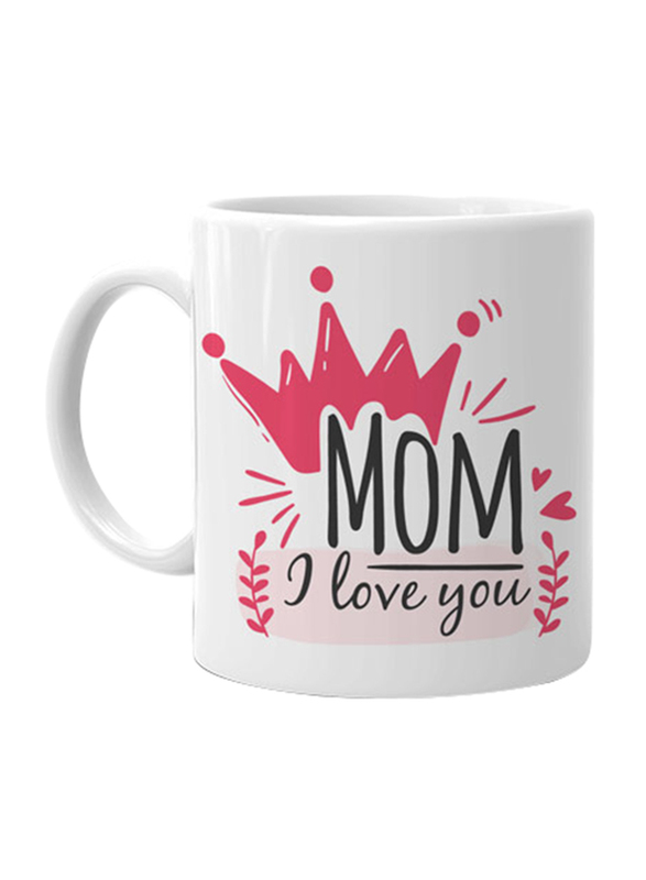 Giftbag I Love You Mom Coffee Mug, White