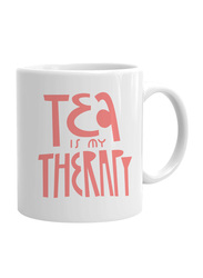 Giftbag Tea is my Therapy Coffee Mug, White