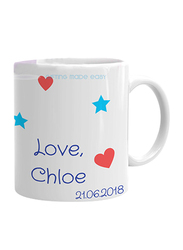 Giftbag Love you Daddy Personalized Coffee Mug, White