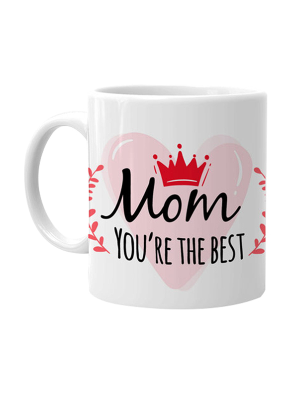 Giftbag Mom You Are The Best Coffee Mug, White