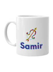 Giftbag Sagittarius Zodiac Personalised Coffee Mug, White