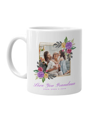 Giftbag Love You Grandma Personalised Coffee Mug, White