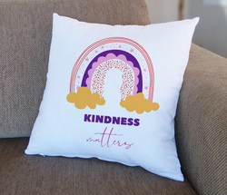 Giftbag Kindness Matters Cushion, 36 x 36cm, White