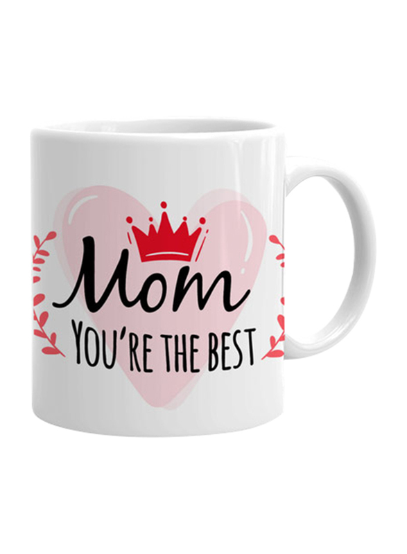 Giftbag Mom You Are The Best Coffee Mug, White