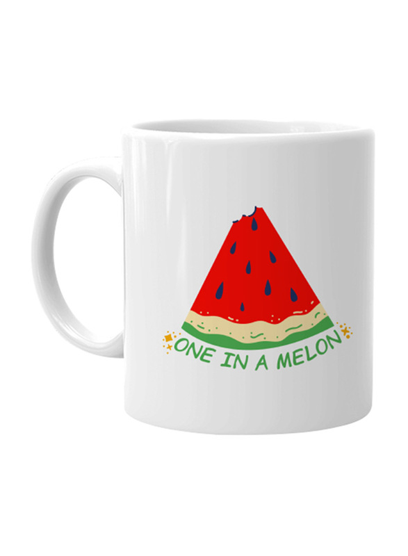 Giftbag One in a Melon Coffee Mug, White