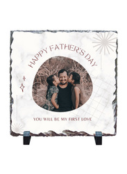 Giftbag Father's Day Love Personalised Stone, 20 x 20cm, White