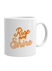 Giftbag Rise and Shine Coffee Mug, White