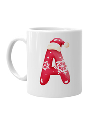 Giftbag Personalised X-Mas Letter Coffee Mug, White