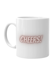 Giftbag Cheers Mug, White