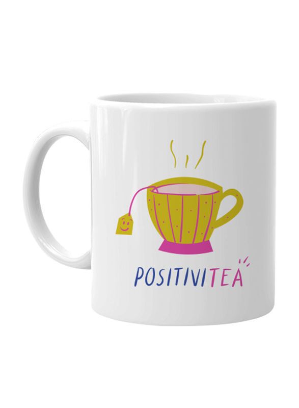 Giftbag Positivi Tea Mug, White