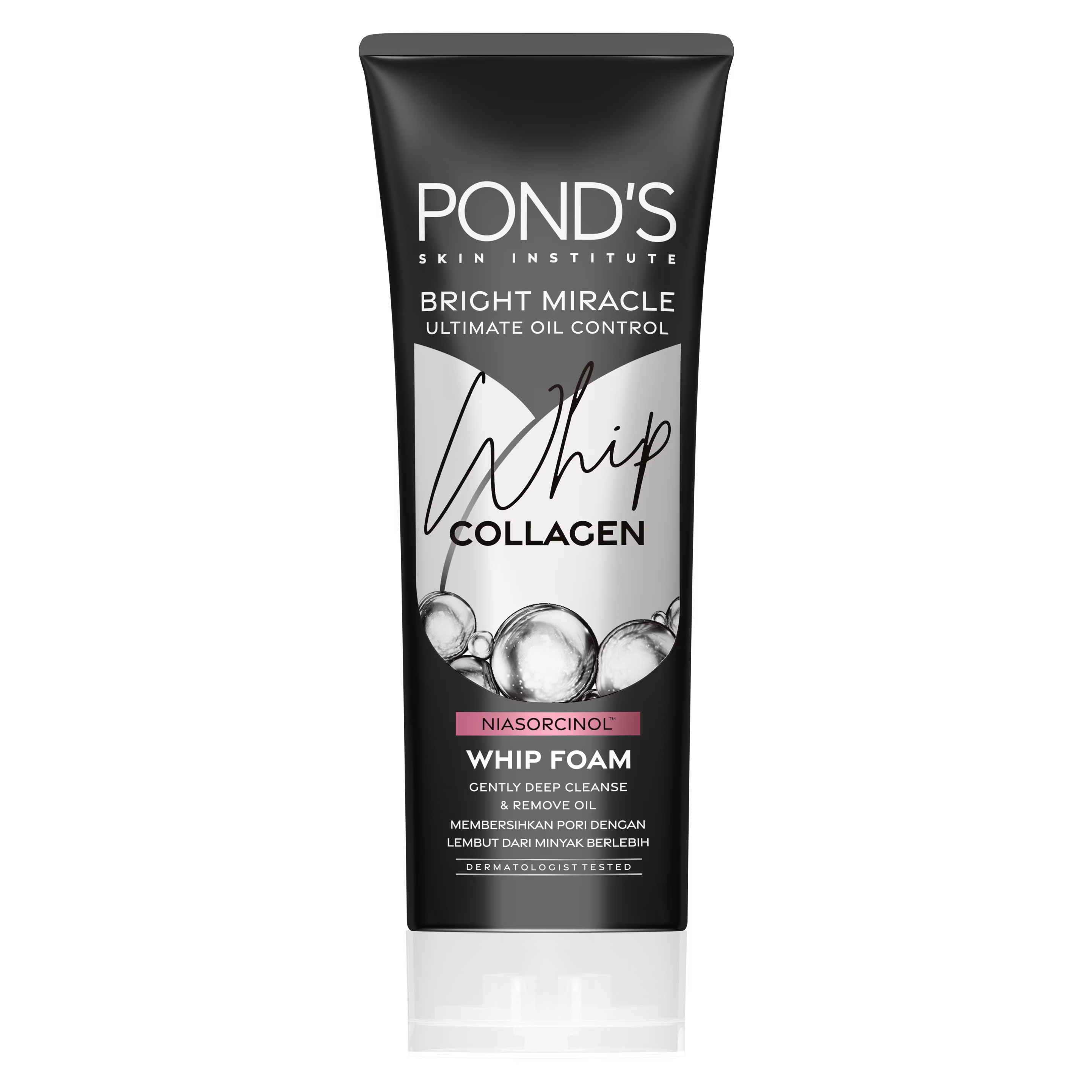 Pond's Pure Bright Serum Whip Foam Formulated with Activated Carbon and Vitamin B3+ Uncover Your Natural Glow - 100 g