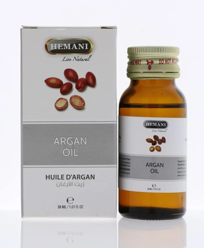 Hemani Herbal Oil 30ml - Argan Rich In Vitamin E And Fatty Acids Contains Incredible Skin Protection Properties Improves Immunity Anti-inflammatory Disinfectant