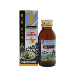 Hemani Blackseed Oil 60mL Nutritional Supplement for Allergies Inflammation Can Be Topically Applied and Taken Orally