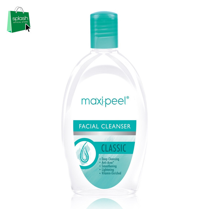 Maxipeel Facial Cleanser Classic - Deep Cleansing and Vitamin-Enriched - Anti-Acne, Smoothening and Lightening - 135ml