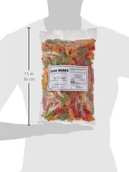 Sweet Factory Sour Bears Jelly Candies - Smooth and Silky Texture - Combination of Sour Tart and Sweet Flavours -2kg