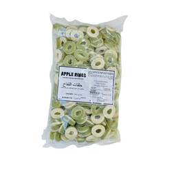Sweet Factory Apple Ring Chewy Jellie Soft and Full of Delicious Green Apple Flavor Suitable for Any Party, Candy Buffet, or Even an After Meal Snack2kg