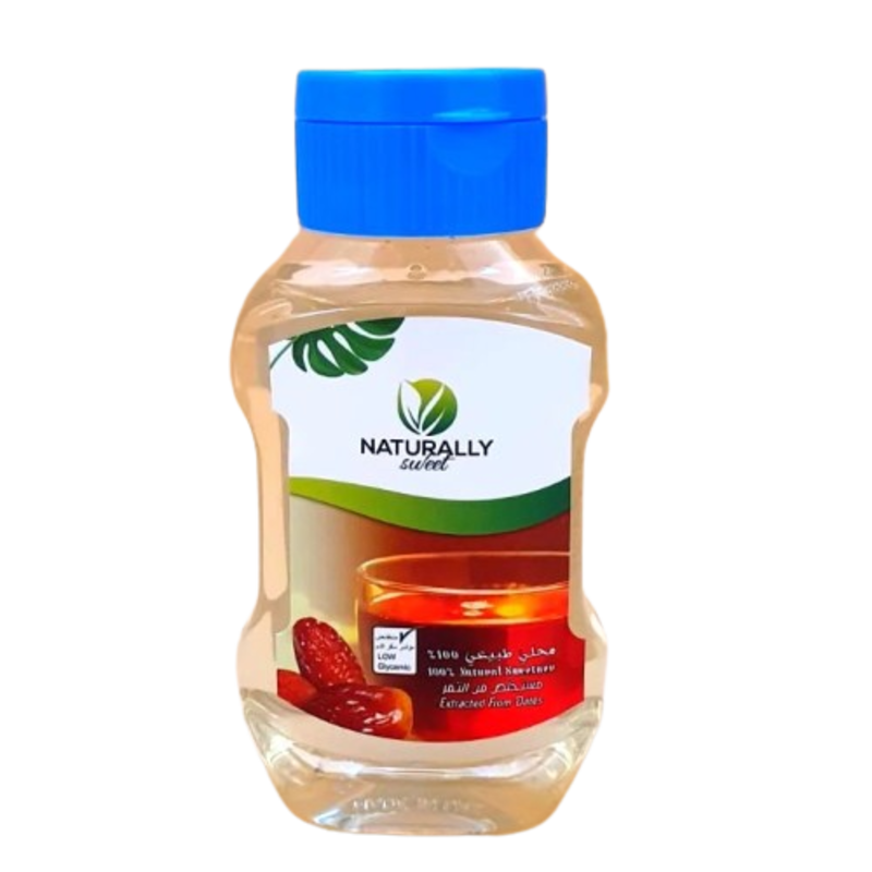 

Naturally Sweet Liquid Date Sugar - 100% Liquid Date Sugar - Healthy Alternative to Table Sugar - Extracted from Dates - Low Glycemic & Low Calories -