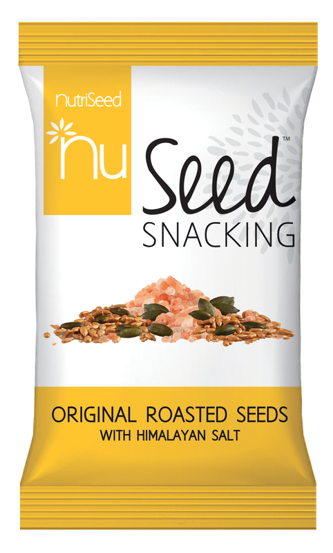 NuSeed Snacking Original Roasted Seeds With Himalayan Salt 30g