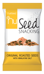 NuSeed Snacking Original Roasted Seeds With Himalayan Salt 30g