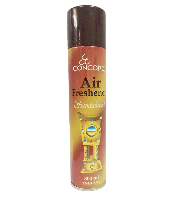 

Concord Sandalwood Air Freshner - Long-lasting Fragrance - Odor Neutralizer - 300 ml