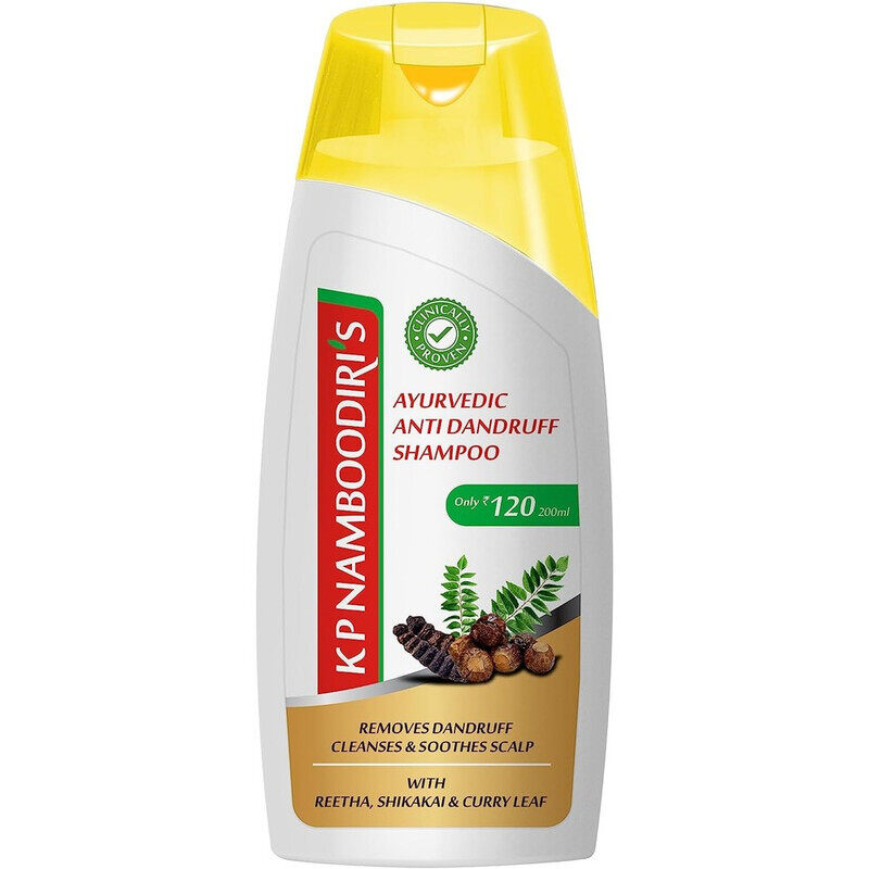 

K P Namboodiri's Ayurvedic Anti Dandruff Shampoo - Herbal Ingredients - Dandruff Removal - 100 ml