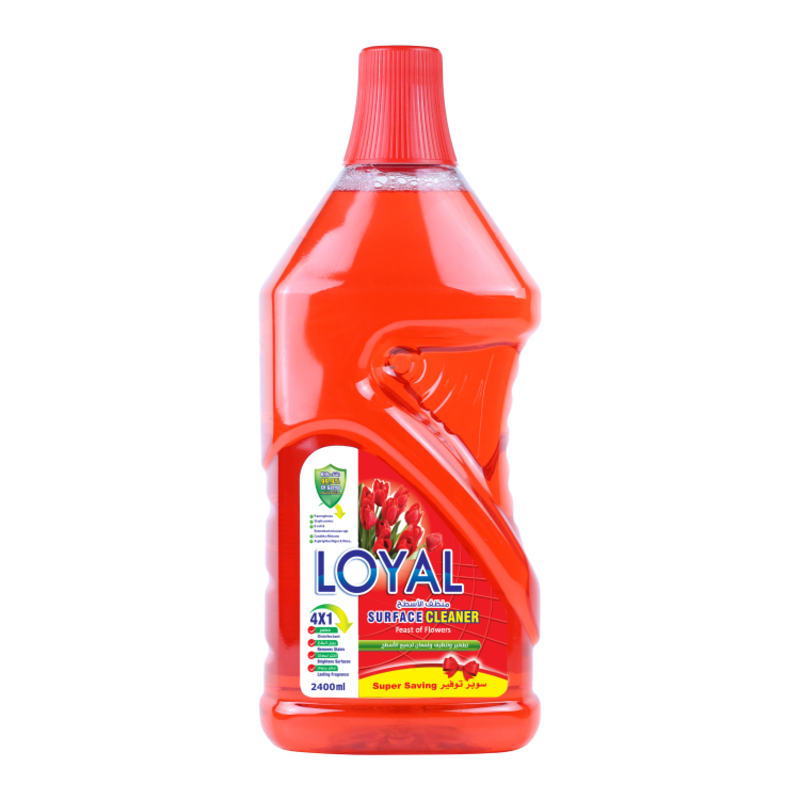 

Loyal Surface Cleaner Feast of Flowers - DIsinfectant - Removes Stains - Brightens Surfaces with Lasting Fragrance - 800 ML
