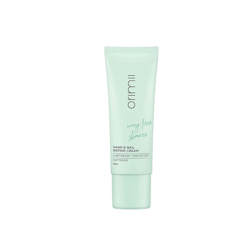 Orimii Hand and Nail Repair Cream Lightweight Non Sticky Softening Alpine Berry and Japanese Camellia 45ml