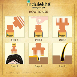 Indulekha Bringha Hair Oil for Hair Fall Control, 100ml