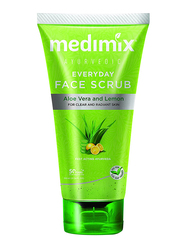 Medimix Ayurvedic Every Day Face Scrub Face Wash With Aloe Vera & Lemon, 150ml