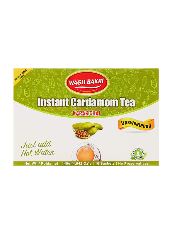 

Wagh Bakri Instant Cardamom Tea Karak Chai, 140g