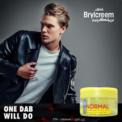 Brylcreem Men's Hair Gel Normal For Strong Hair and Healthy Scalp Hairdressing Gel 250 ml