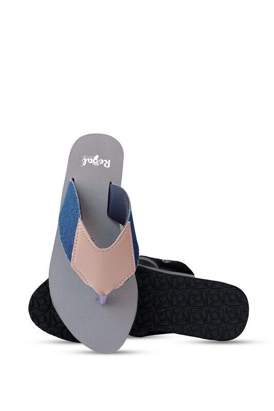 Regal Ladies Foot Care - Premium Footwear - Handcrafted for Superior Comfort - Designed to Keep Your Foot Healthy - With Micro Cellular Polymer Insol - Grey, UK, Size 7