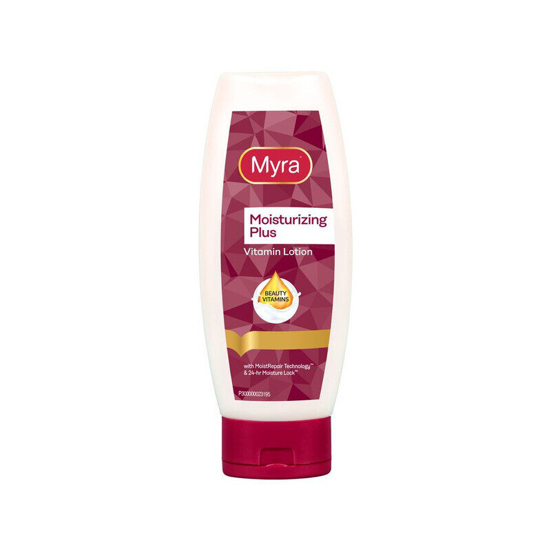 

Myra Moisturizing Plus Vitamin Lotion - With MoistRepair Technology & 24hr Moisture Lock- Keep Skin Smooth,Glowing & Healthy- Powerful Combination of