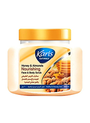 Karis Naturals Honey & Almonds Nourishing Face & Body Scrub, 600ml