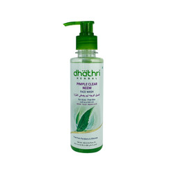 Dhathri Herbal Pimple Clear Neem Face Wash  Free From Parabens & Silicons  Fights Acne and Pimple-Free skin  - 200ml