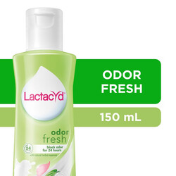 Lactacyd Odor Fresh Feminine Wash - Block Odor for 24 Hours with Natural Herbal Essences - 150 ML