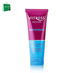 Vitress Hair Polish Strengthening - Vita-Strength Formula - Prevents Split Ends & Breakage - For Strong and Shiny Hair - 100ml