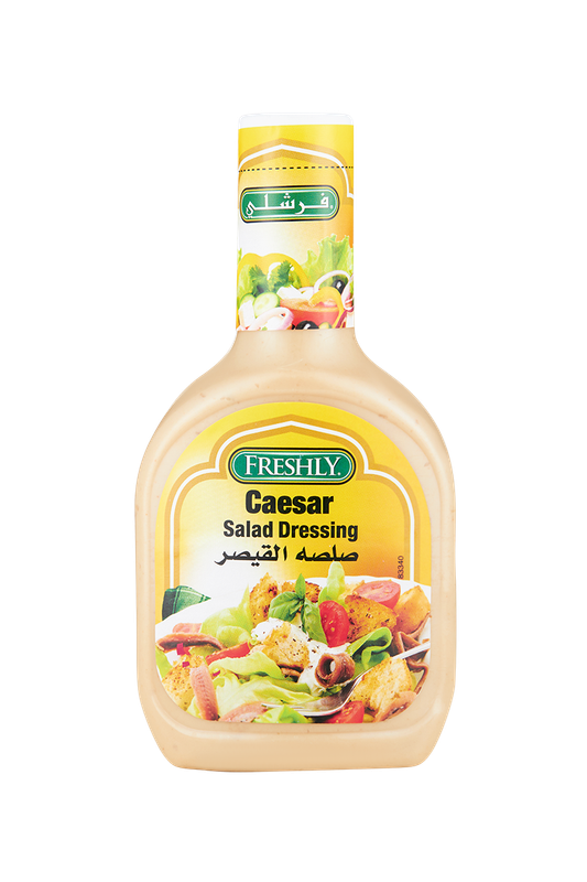 

Freshly Caesar Salad Dressing - Use as Salad Dressing, Dip Sauce, Spread & Grilled Sauce - Rich, Creamy, Tangy Dressing - 473 ml