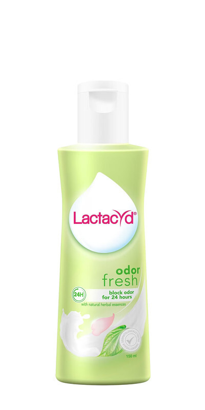 Lactacyd Odor Fresh Feminine Wash - Block Odor for 24 Hours with Natural Herbal Essences - 150 ML