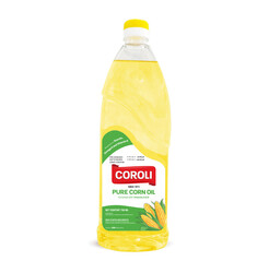 Coroli Corn Oil Pet Bottle 750ml Light and Cholesterol Free Enriched with Vitamin A, D and E, Source of Natural Antioxidants Omega 6 Versatile Cooking Oil- Cook, Bake, Saute or Deep fry