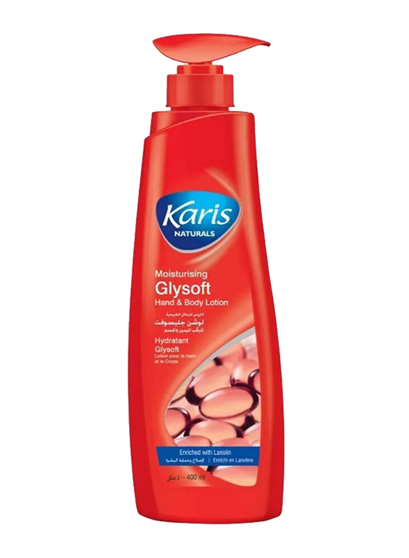 Karis Moisturizing Glysoft Hand & Body Lotion, 400ml