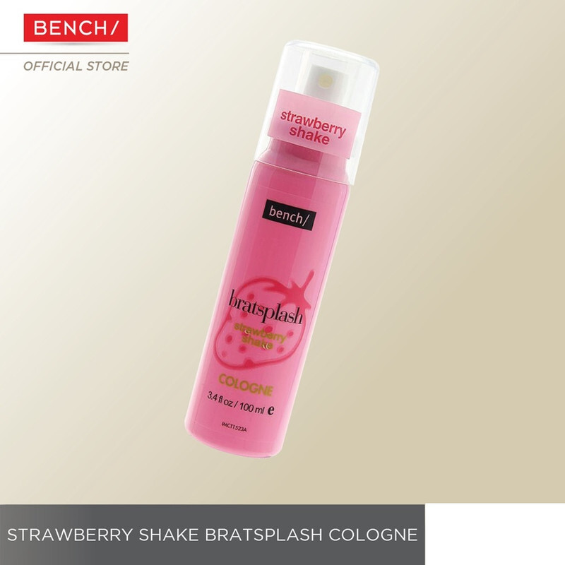 Bench Bratsplash Strawberry Shake Cologne - Sweet Scent - For Women - Long-lasting Scent - 100ml