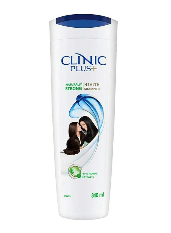 

Clinic Plus Naturally Strong Shampoo All Hair Types, 340ml