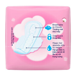 Whisper Skin Love - Thin Heavy With Wings - Odour Protect, Slim & Soft - 10 Pads 28 cm