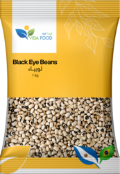 Vida Food Black Eye Beans - Free from GMO and Natural - Rich with Protein, Fiber, Vitamins & Minerals - 1 kg