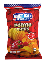 American Specialty  Potato Chips Chili - Zero Cholesterol and Zero Transfat - Good as Snacks and Desserts - 170g