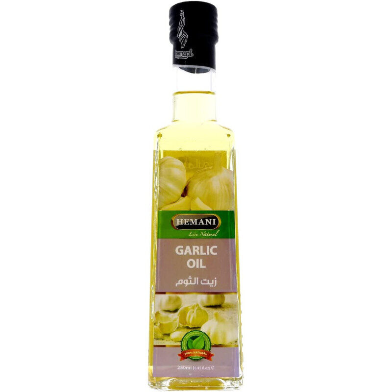 

Hemani Garlic Oil 100 % Naturals - Enhance the Immune System - Reduce Blood Sugar Levels - 250ml